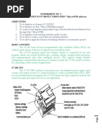 NEE 3104 EXPT 5 Siemens S7 200 PLC