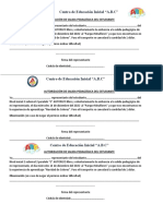 Autorización de Salida Pedagógica Del Estudiante