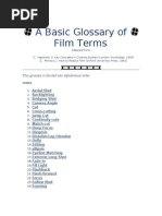 A Basic Glossary of Film Terms