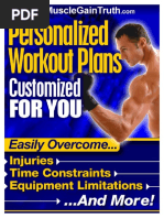 Body Transformation Blueprint PDF Â Personalized Workout Routines Book