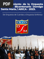 Propuesta Orquesta 2023