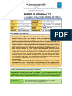 Actividad #1 Documento Informativo - Epx N°7 - Segundo - Arte y Cultura