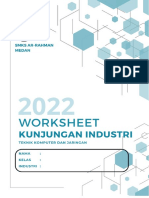 Worksheet Kunjungan Industri