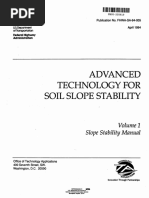 6.advanced Course On Soil Slope Stability. Volume 1