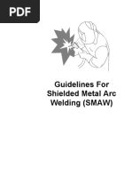 SMAW Welding