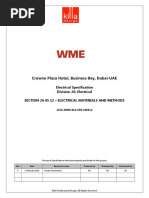 1515-WME-ELE-SPE-260512 - Electrical Materials and Methods