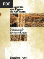 Carl Marx - Apuntes Etnográficos