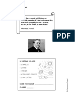 Sistema Solare Modello Lapbook