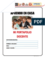 Portafolio Docente