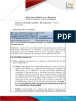 Guía de Actividades y Rúbrica de Evaluación - Fase 4 - Presentación de Resultados