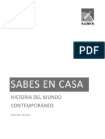 Historia Del Mundo Contemporáneo - SABES en Casa - 2P