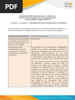 Anexo 1 - Formato 1 y 2. Identificación de La Problemática Individual.