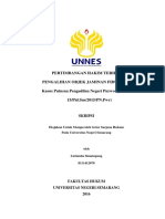 Pertimbangan Hakim Terhadap Pengalihan Objek Jaminan Fidusia (Studi Kasus Putusan Pengadilan Negeri Purworejo Nomor: 15/pid - Sus/2015/PN - PWR)