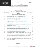 2020-10-19SupplementaryMA102MA102-I - Ktu Qbank