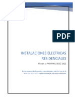 Resumen de NOM-001-SEDE