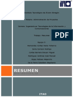 Resume de Un Proyecto