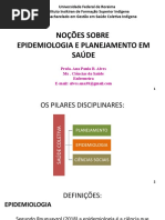 Aula 20 Algumas Noções Sobre Planejamento em Saúde