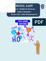 Modul Ajar Tata Nama Senyawa