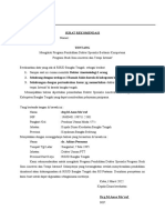 Surat Rekomendasi Direktur Rs PPDS