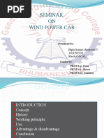 Seminar On Wind Power Car