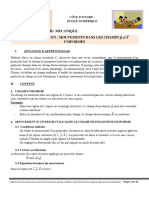 TleC - PHY - L4 - Mouvement Dans Les Champs G Et E Uniformes