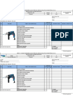 F-Dgg-Pro-14.03 Check List de Inspeccion de Taladro