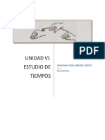 Unidad Vi. Estudio de Tiempos Predeterminados