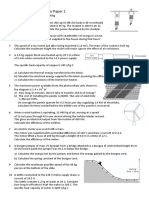 Paper 1 Multi Step Questionsddme,,e, E,,eee