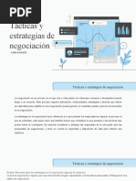 Tácticas y Estrategias de Negociación