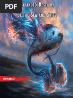 Expanded Bestiary Compendium of The Sea and Skies