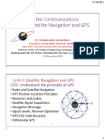 SatCom Unit V GPS