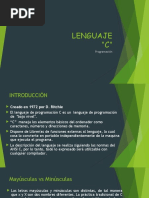 Introducción A Lenguaje C