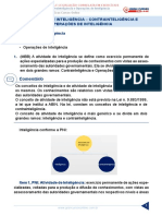 Conceitos de Inteligência Contrainteligência e Operações de Inteligência