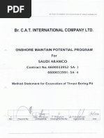 02.27.2020 HWYH 1127 Thrust Boring & Excavation Activity (Method of Statement)