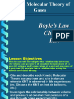 4Q W1 Kinetic Molecular Theory of Gases, Boyle's and Charles' Laws