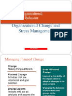 Organizational Change and Stress Management