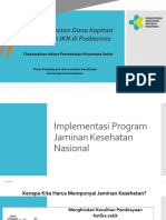 Pemanfaatan Dana Kapitasi Program JKN Di Puskesmas