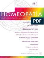 Revista HOMEOPATIA 01 22