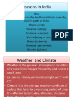 Seasons in India