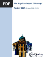 Review of Session 2002-2003