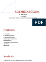 Calcium Metabolism