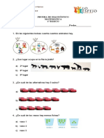 1º Básico DIAGNOSTICO Matemática