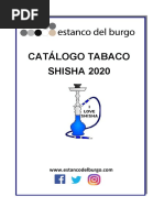 Catálogo Shisha