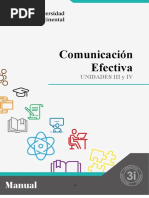 Manual de Comunicación Efectiva 2022 10 (Unidades 3 y 4)