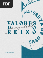 Valores Do Reino 3.