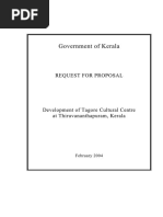 Request For Proposal Development of Tagore Cultural Centre at ...