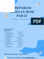 Preparasi Sediaan Semi Padat