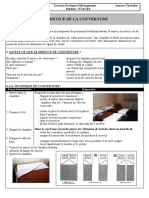 Pdfslide - Tips Le Service de La Couverture Hotellerie Travaux Pratiques Hebergement Aurore