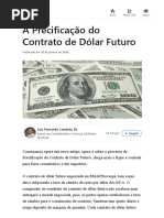 A Precificação Do Contrato de Dólar Futuro - LinkedIn