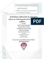 Actividad 3. Aplicación de Principios Éticos en El Desempeño de La Función Pública.